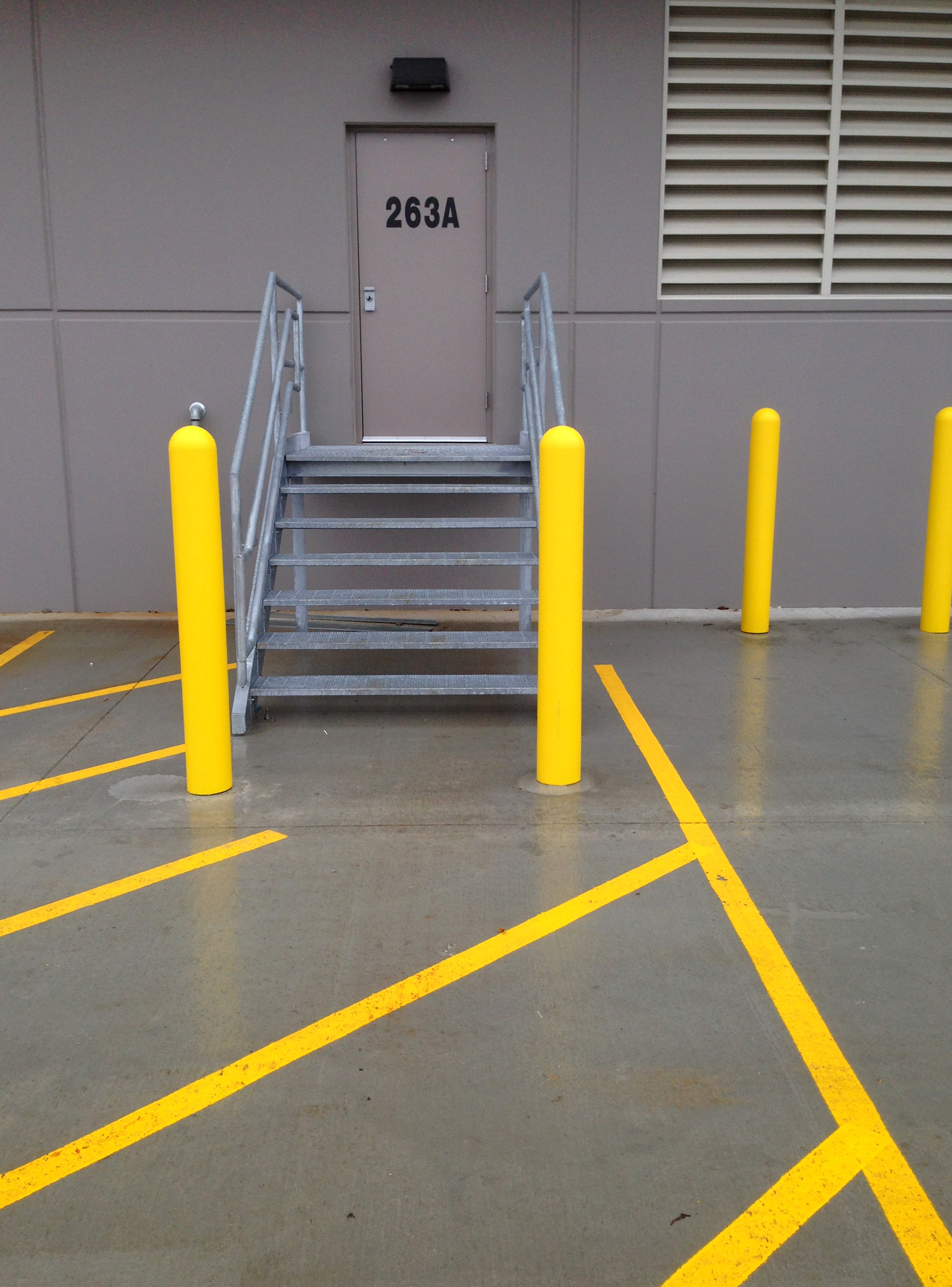 Exterior Loading Dock Stair Smart Space Mezzanines & Staircases