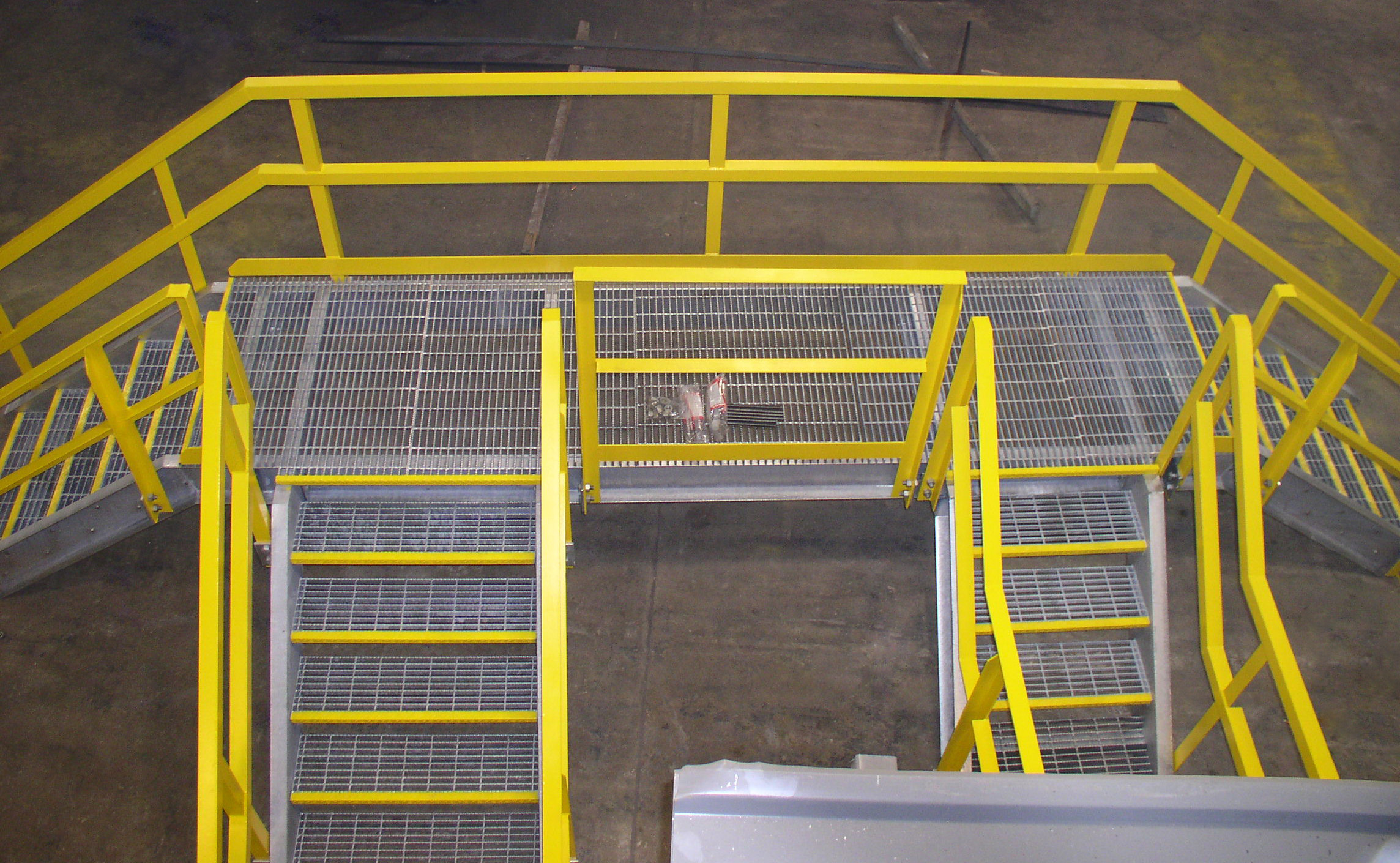 Industrial Steel Catwalk Platform