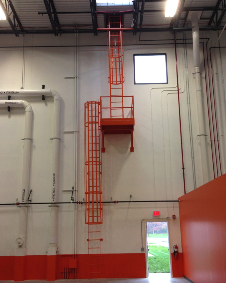 Fixed Ladders with Safety Cages Smart Space Mezzanines & Staircases